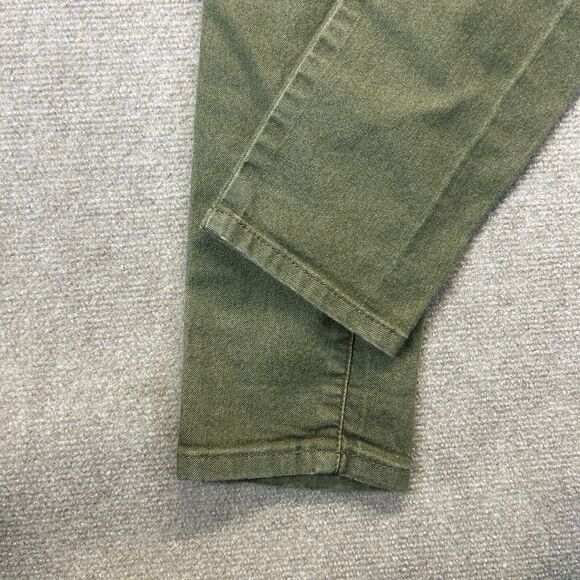 prAna Kayla Jeans Women's Size 00 Reg Green Stretch Organic Cotton 31" - Picture 4 of 13